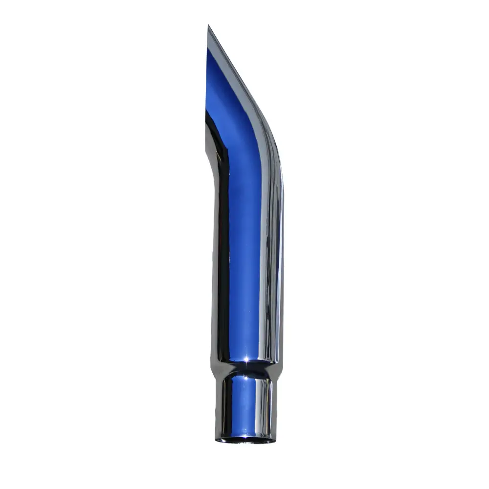 Blue Diamond-Curved Chrome Stack 6