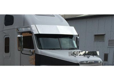 Stainless Steel Sun Visor 17 Inch To Suit  Freightliner Century, Coronado 2 Side Mount