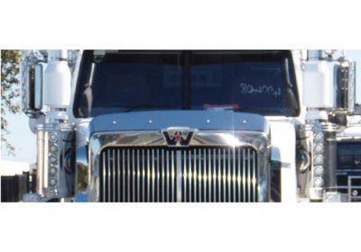 Stainless Steel Bug Deflector To Suit Western Star 4800/4900