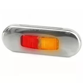 2PS 980 868-061 HELLA LED 12/24V Slim Side Marker Lamp SS RIM