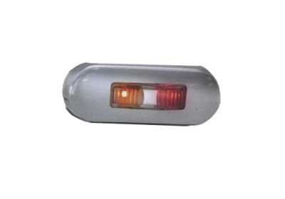 LED Muilti Volt Low Profile Clear/Amber/Red