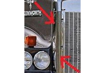 Side Grill Panel To Suit Kenworth T404 SAR Right Hand Side