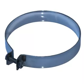6-inch (152mm) Polished stainless steel Air Ram clamp