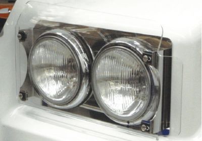 Plastic Headlight Covers To Suit Western Star/Kenworth Left
