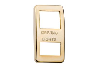 Switch Cover Gold Driving Lights