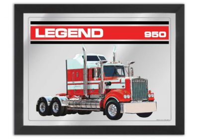 Bar Mirror Legend T950 Red