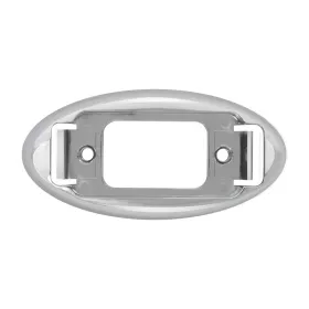 Bezel Chrome (Oval Chrome Plastic 65X30Mm)