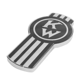 Kenworth Old Style Emblem Chrome/Black