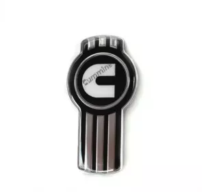 Kw/Cummins Emblem Chrome/Black (190)