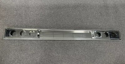 Bumper Bar (Rear) Stainless Steel 2400Mm With Light Inserts