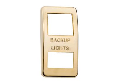 Switch Cover Gold Back Up Lights