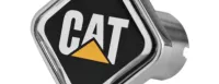 Caterpillar Logo Square Knob (190-Black)
