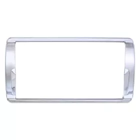 Chrome 4-Switch Dash Panel Trim For 2018-2023 Freightliner Cascadia