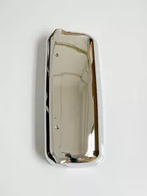 Chrome Mirror Cover  Left Hand Passenger Side 320mm To Suit Freightliner