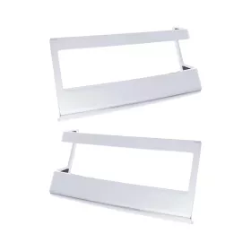 Chrome Plastic Turn Signal Bezels For 2018-2023 Freightliner Cascadia (Pair)