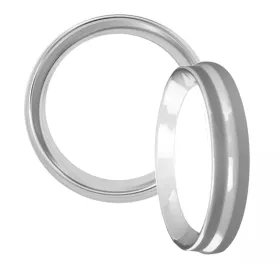 Chrome Steel. Large Snap-On Bezel For Kenworth Gauge