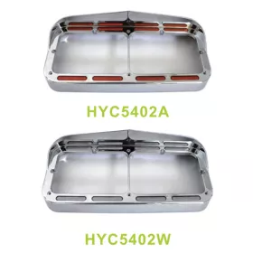 Light LED Headlight Surround ( Amber/Clear )
