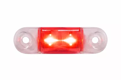 Light Marker-Red Led/Clear Lens (Pet)