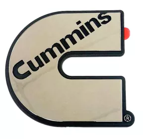 Cummins Chrome C badge