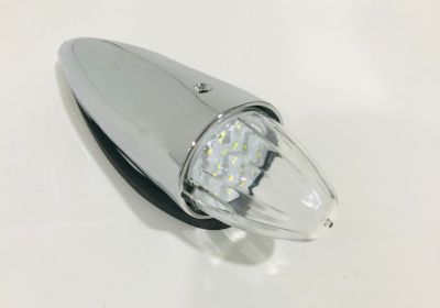 LED Multi Volt Torpedo Roof Light Clear