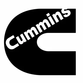 Decal Cummins ( 1X Small ) Black