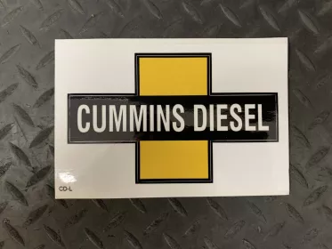 Decal Cummins Diesel ( 1X Large )