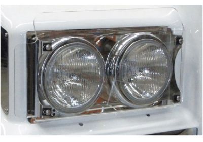 Stainless Steel Headlight Backing Short To Suit Western Star 4800 2008 Onward