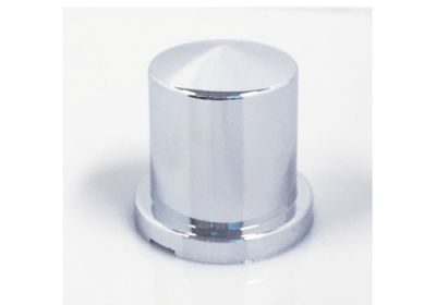 Nut Cover 1 1/8 Inch Top Hat Chrome Plastic
