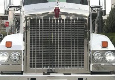 Stainless Steel Headlight Backings To Suit Kenworth T610 SAR