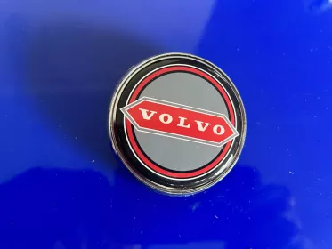 Emblem Round Volvo Red