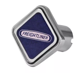 Freightliner Logo Square Knob Blue 647