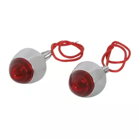 Led Lighted Bullet Fastener Set - Red