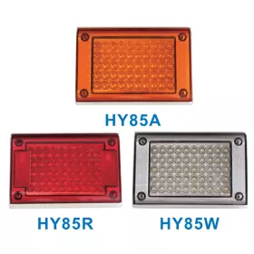 Light Led White 192X122Mm Rect 12/24V
