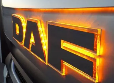Luminated Grill Letters Amber to suit CF