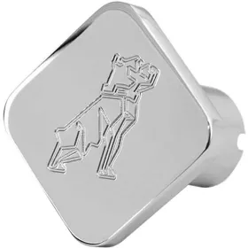 Mack Bulldog Logo Square Knob