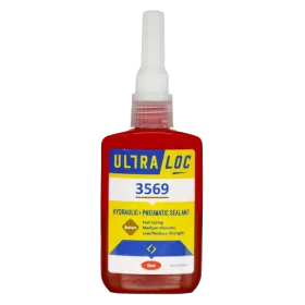 Molytec Hydraulic & Pneumatic Sealant  Brown, Medium Strength, Medium Viscosity