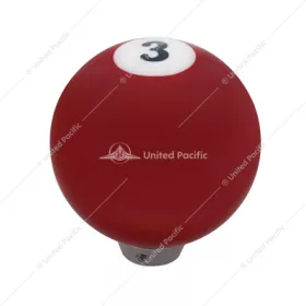 Number 3 Pool Ball Gearshift Knob