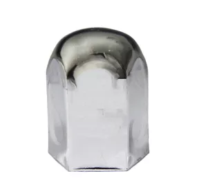 Nut cover 28Mm Chrome No Flare Dome Head