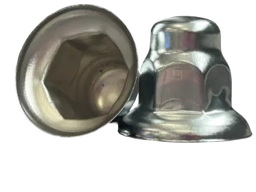 Nutcover 32Mm Chrome L-Flare Flat Head
