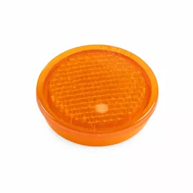 Pole, Chassis End Cap Reflector (Amber)