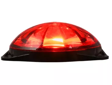 Mini Super Star Watermelon Surface Mount LED Red/Red Sealed Light