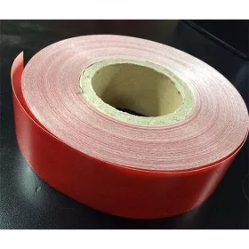 Reflective Tape Red (Sold By The Metre) 50mm Wide