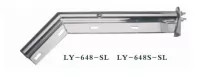 Hanger, Mudflap (45 Deg/Spring/Chrome/Round Profile)