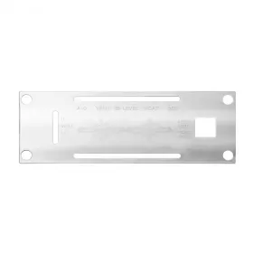S.S. Ac Heater Control Plate Cover For Kw W Models