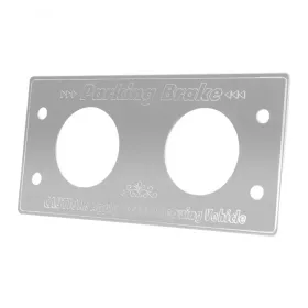 Ss Parking Brake Switch Plate For Kenworth