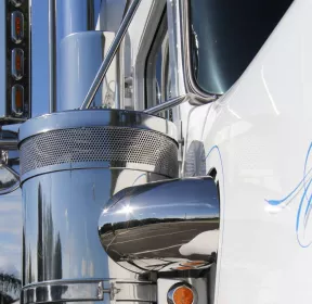 Stainless Steel Intake Cover to Suit Kenworth