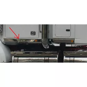 Stainless Steel Kick Panel Under Cab Left To Suit Western Star