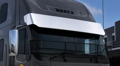 Stainless Steel Sun Visor 15 Inch To Suit Freightliner Argosy