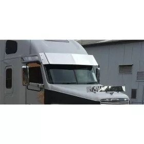 Stainless Steel Sun Visor 17 Inch To Suit  Freightliner Century, Coronado 2 Side Mount