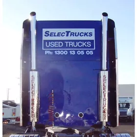 Stainless Steel Wing Extensions To Suit Freightliner Coronado